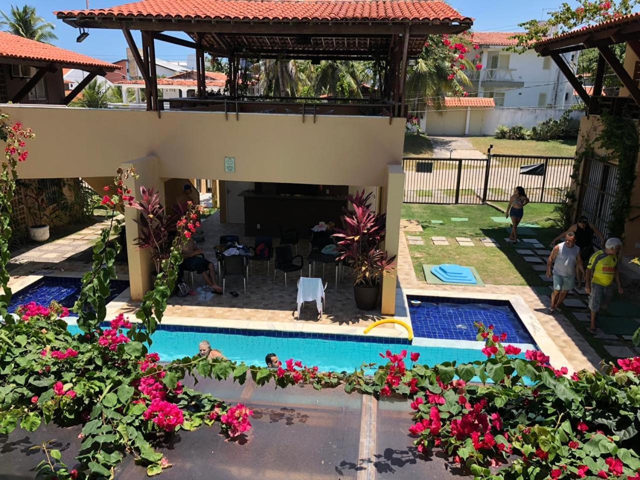 Ap Beirar Mar Com Piscina Leilighet Cabo de Santo Agostinho Eksteriør bilde
